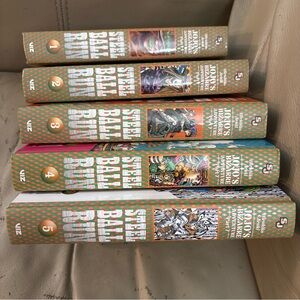 JoJo's Bizarre Adventure Manga Steel Ball Run 1-5 Set